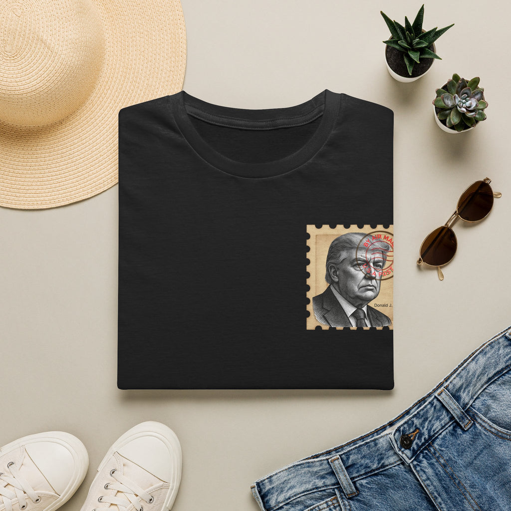 Unisex Softstyle T-Shirt, Trump Stamp T-shirt