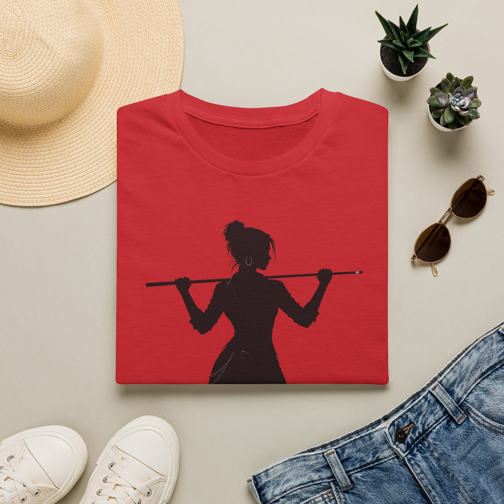 Unisex Softstyle T-Shirt, ladies pool player