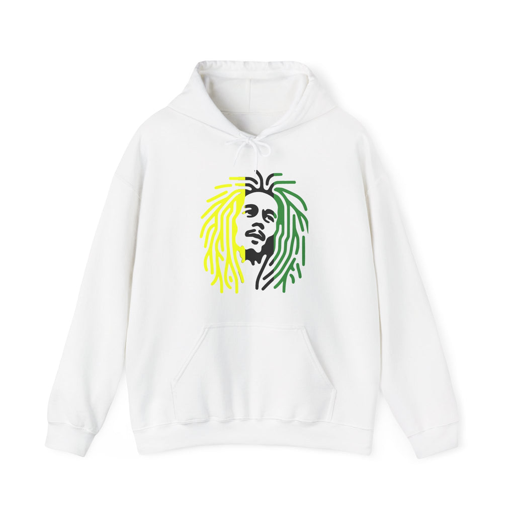 Unisex Heavy Blend™ Hooded Sweatshirt,  Jamaican rasta man