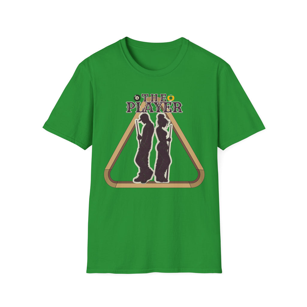 Unisex Softstyle T-Shirt, pool player shirt