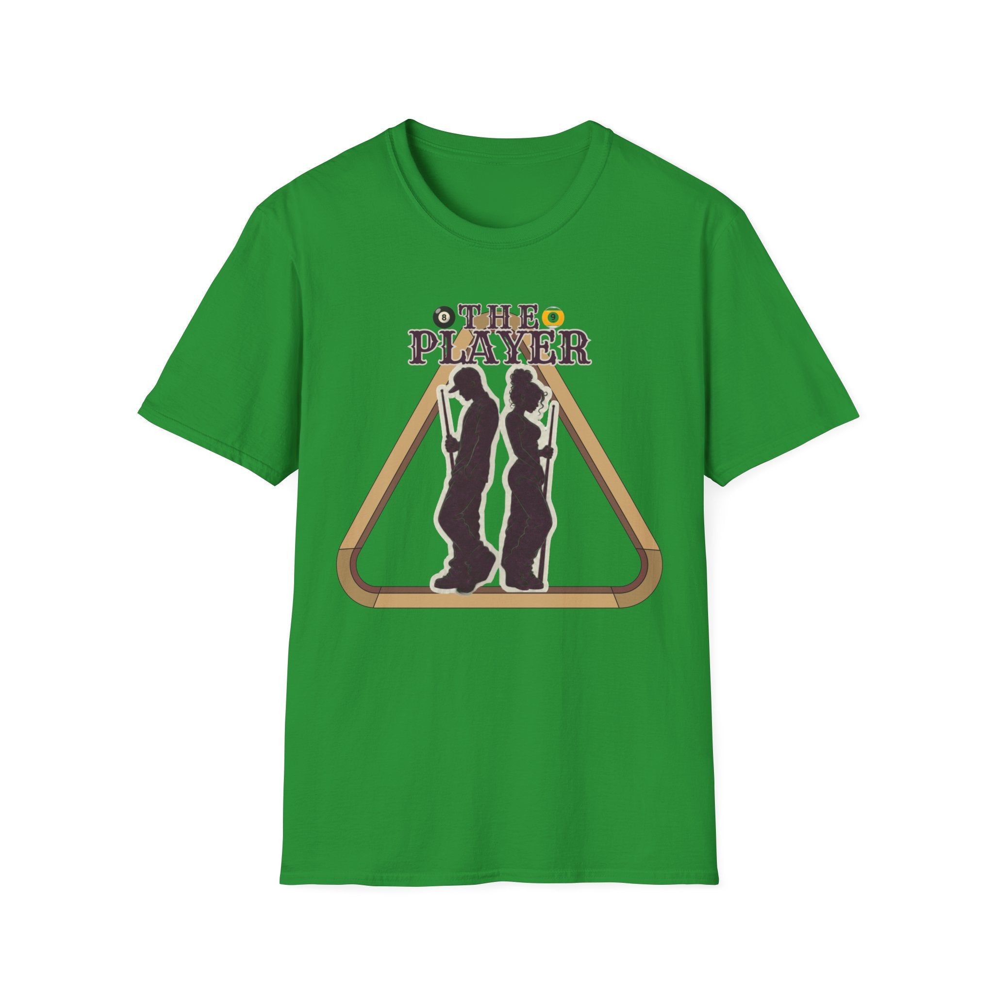Unisex Softstyle T-Shirt, pool player shirt