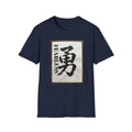 Unisex Softstyle T-Shirt, Fealess Japanese character