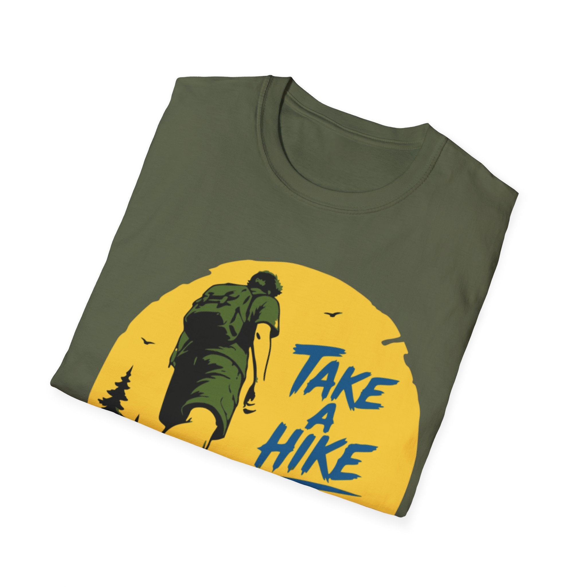 Unisex Softstyle T-Shirt, taking a hike shirt