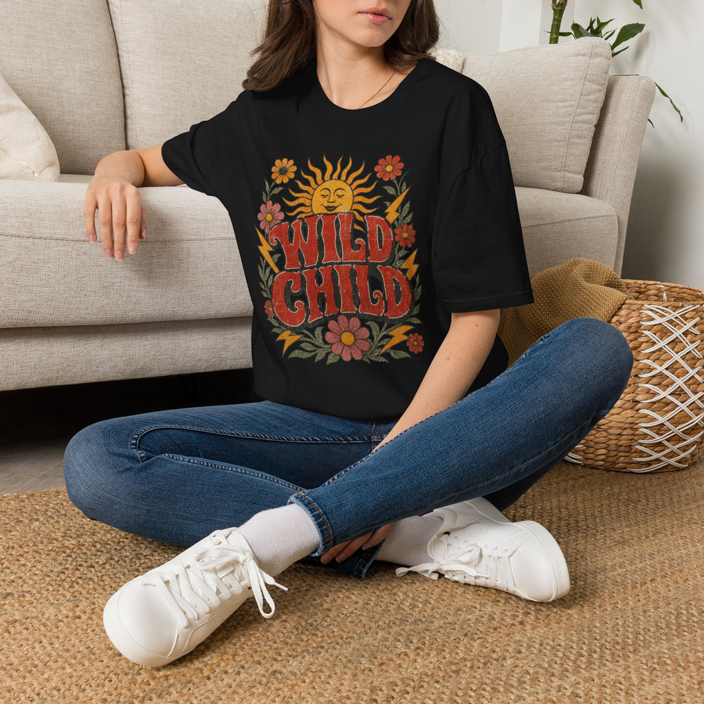 Unisex Softstyle T-Shirt, wild child shirt