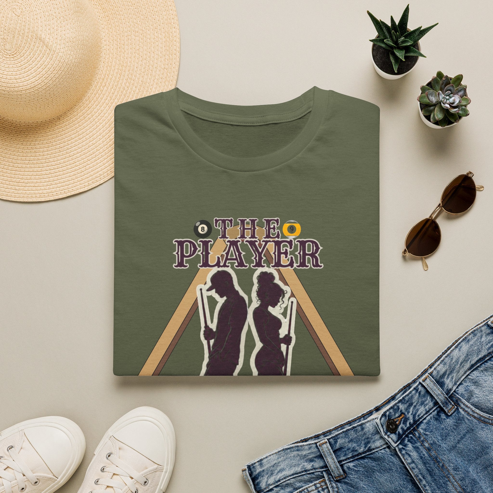 Unisex Softstyle T-Shirt, pool player shirt