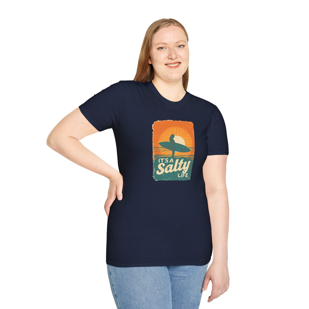 Unisex Softstyle T-Shirt,salty life