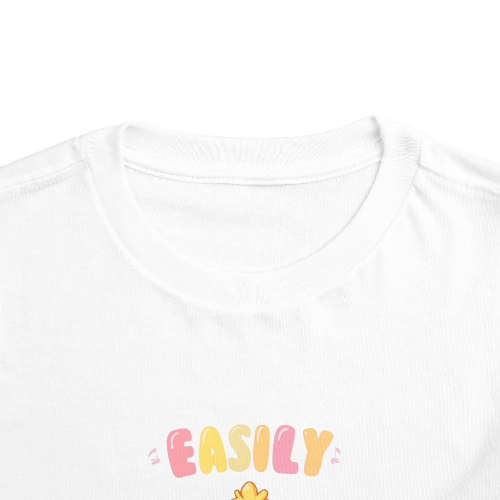 Toddler Short Sleeve Tee,easter chick shirt, egg pun shirt, funny easter shirt, cute chick tee
