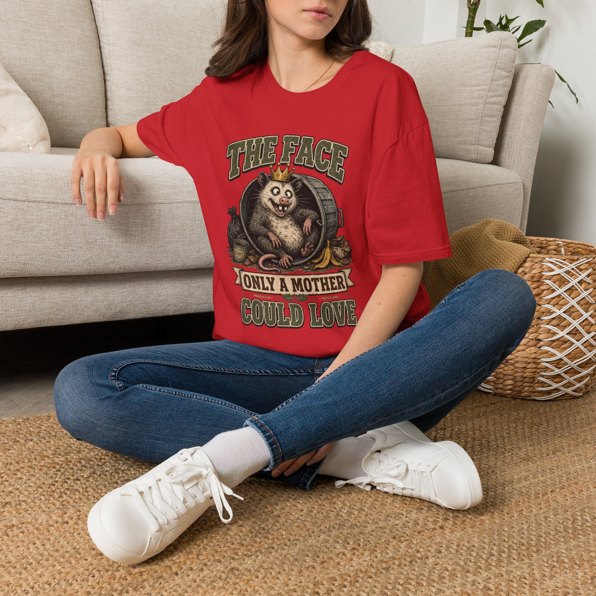 Unisex Softstyle T-Shirt ,A Possum