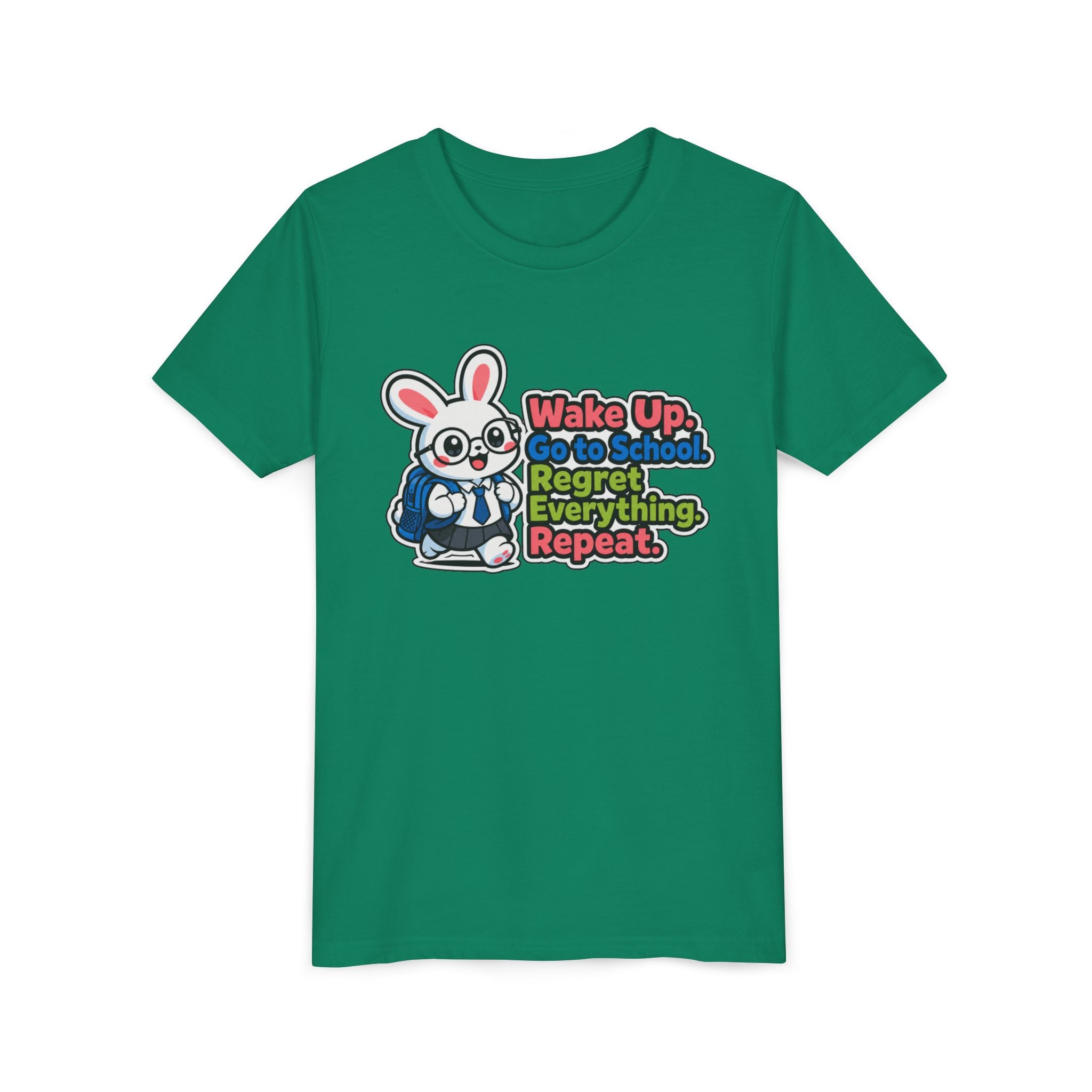 Youth Short Sleeve Tee, back to school shirt