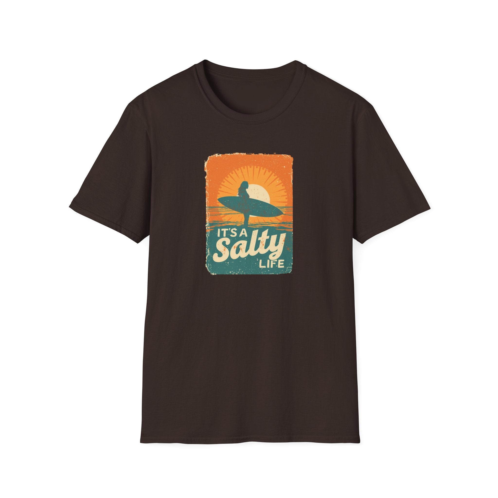 Unisex Softstyle T-Shirt,salty life