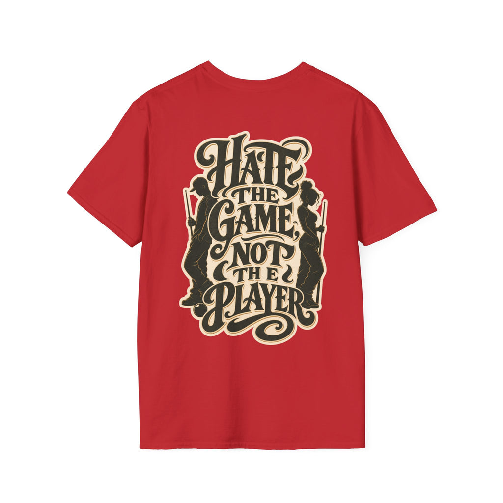 Unisex Softstyle T-Shirt, pool player shirt