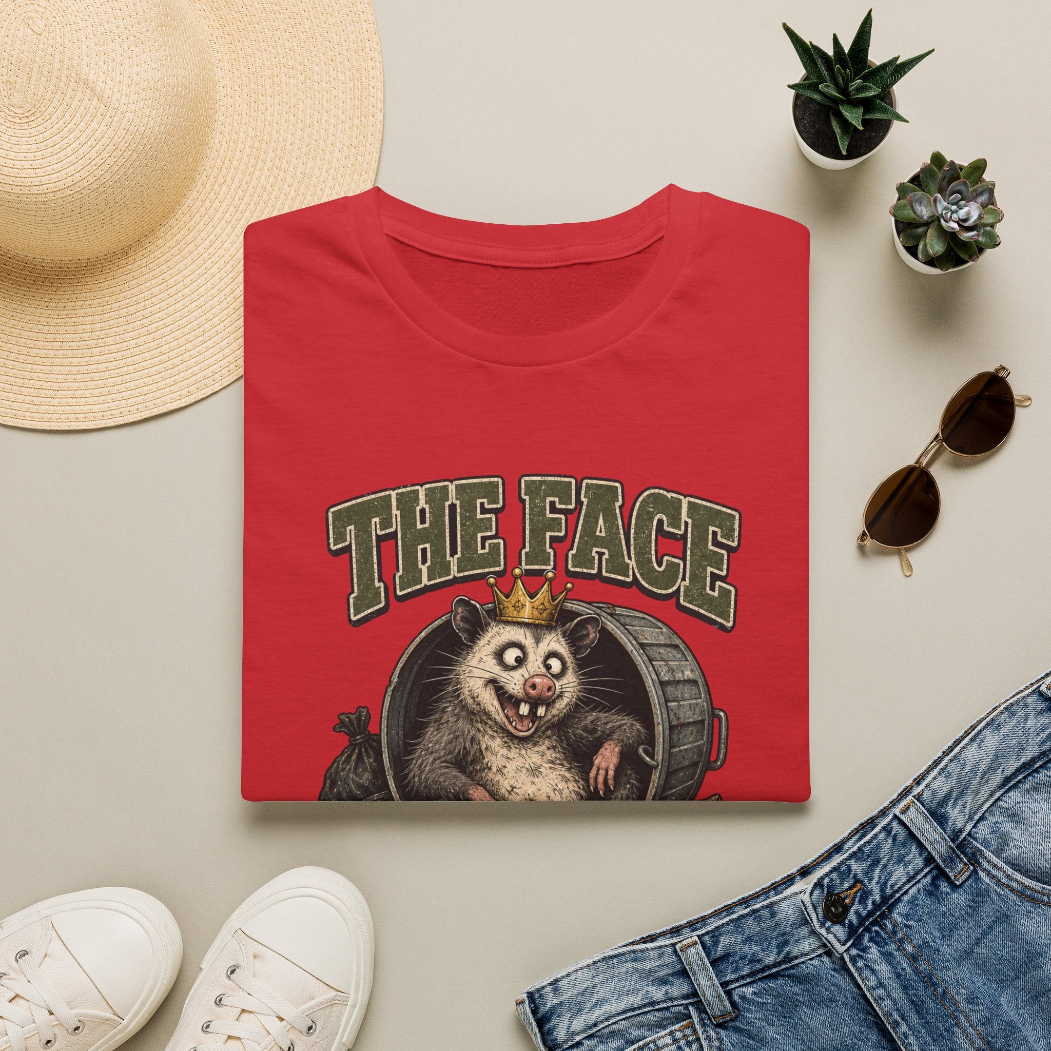 Unisex Softstyle T-Shirt ,A Possum