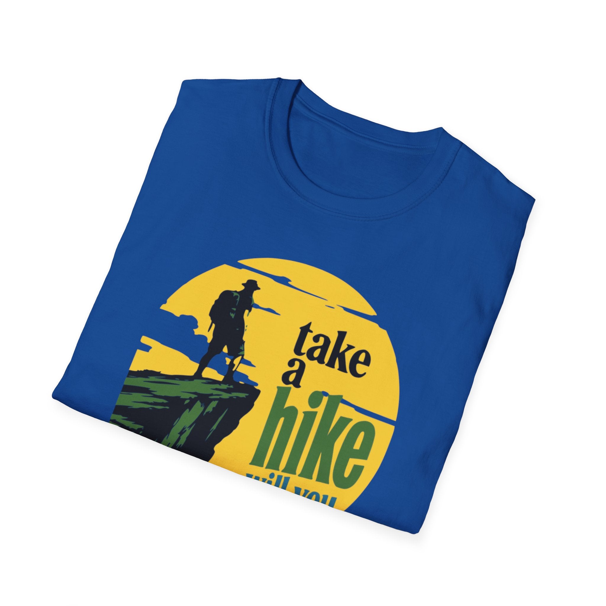 Unisex Softstyle T-Shirt, hiker t- shirt