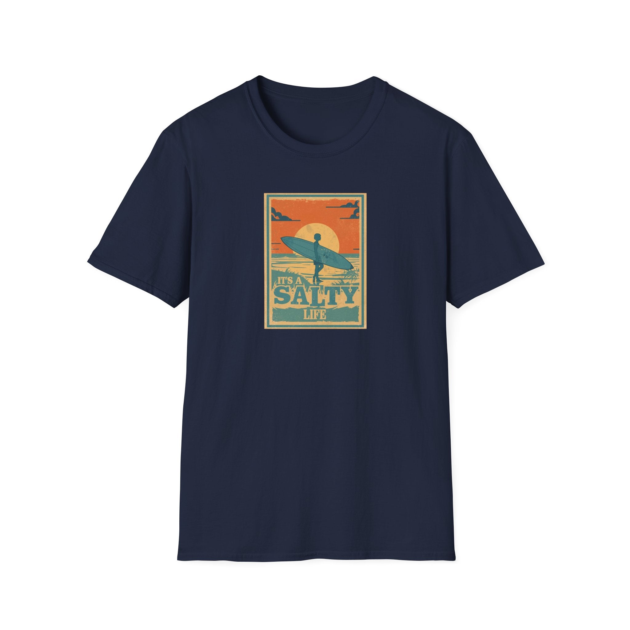Unisex Softstyle T-Shirt, salty life shirt