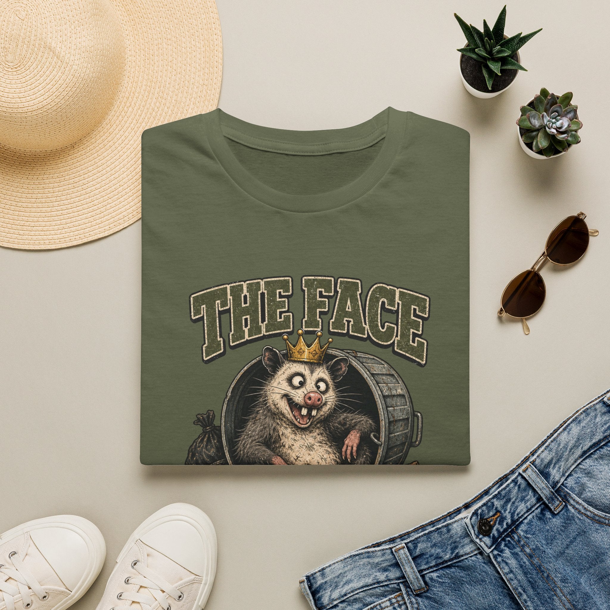 Unisex Softstyle T-Shirt ,A Possum