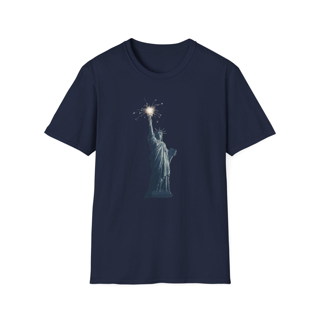 Unisex Softstyle T-Shirt, satte of liberty