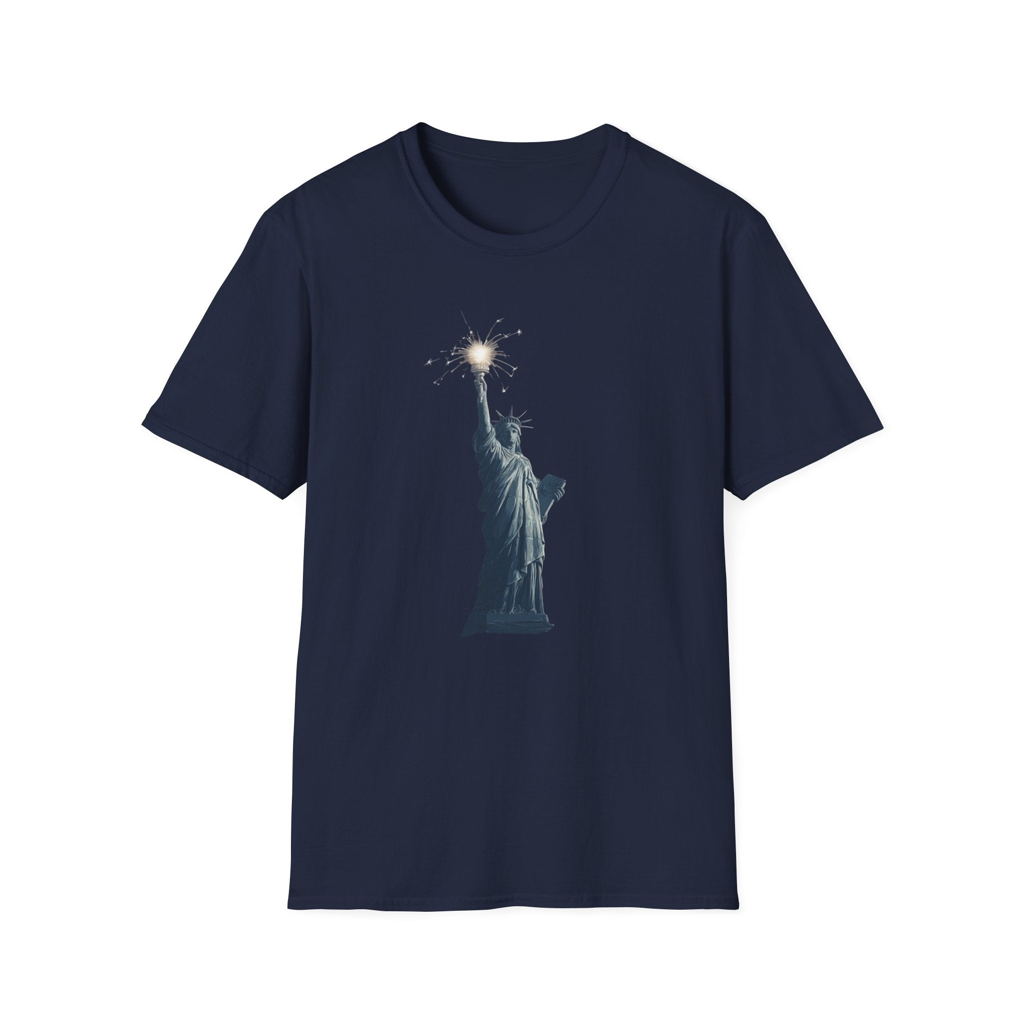 Unisex Softstyle T-Shirt, satte of liberty