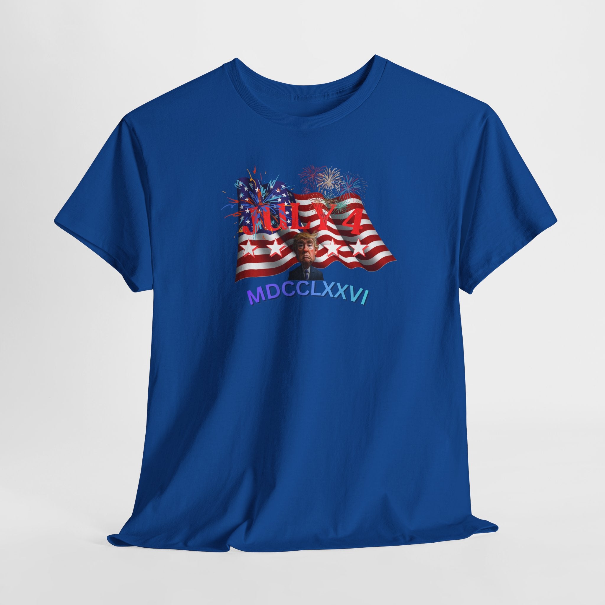 Unisex Heavy Cotton Tee, July 4 1776