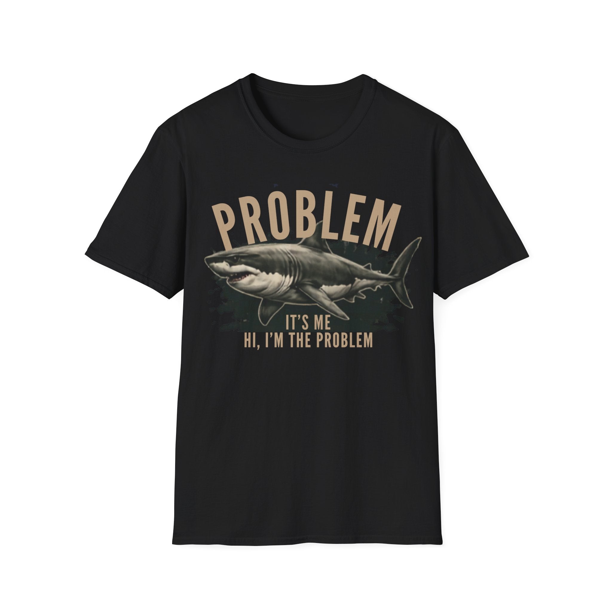 Unisex Softstyle T-Shirt, Great White Shark T-Shirt, Vintage Ocean Predator Tee, Shark Lover Gift, Marine Life Shirt, Apex Predator Graphic Tee, Beach Ocean Shirt