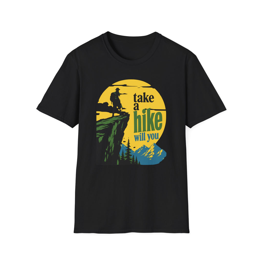 Unisex Softstyle T-Shirt, hiker t- shirt