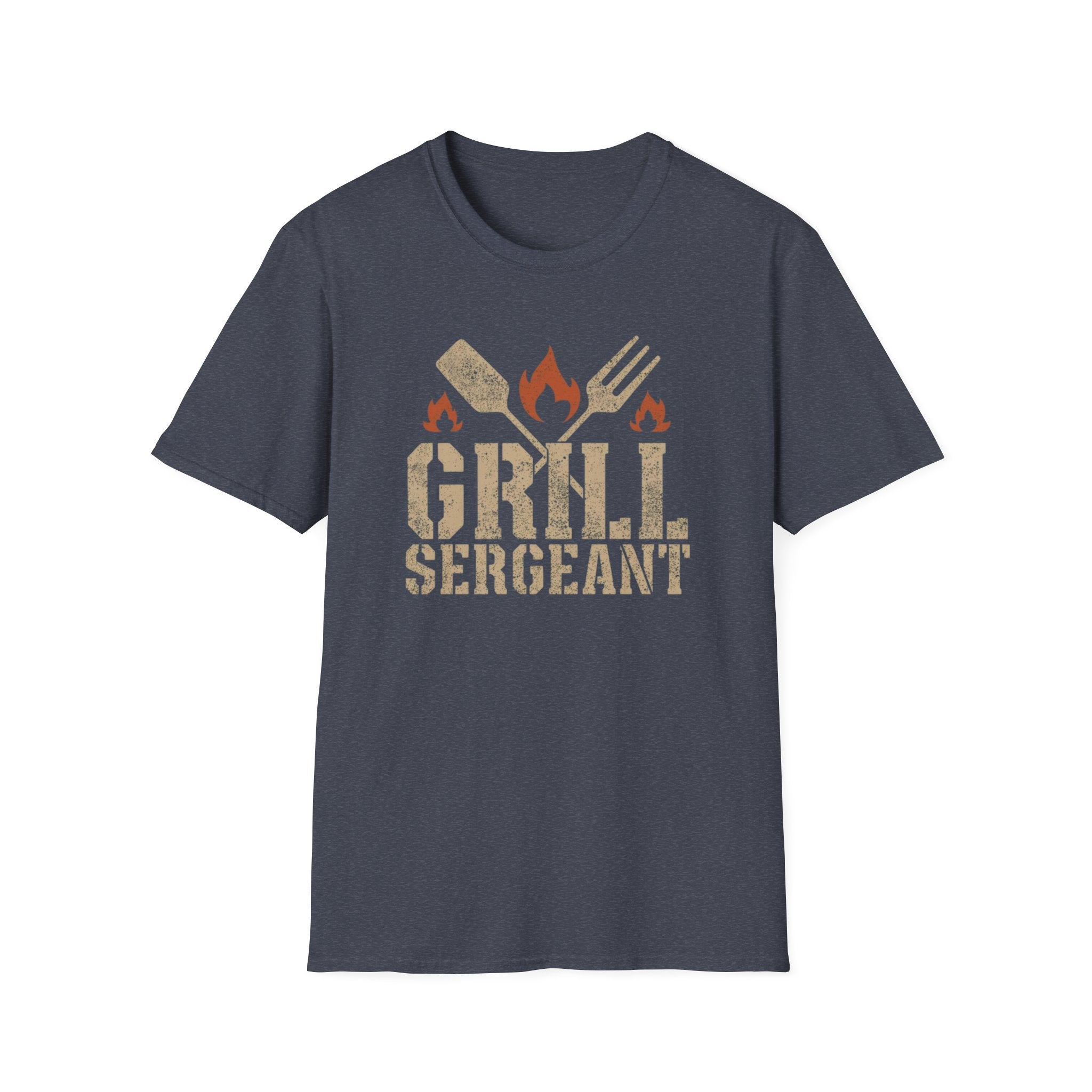 Unisex Softstyle T-Shirt, grill sergeant shirt, bbq dad shirt, funny dad shirt, grilling shirt, fathers day gift, dad bbq gift, grill master shirt, dad humor shirt, barbecue shirt, dad gift idea, mens...