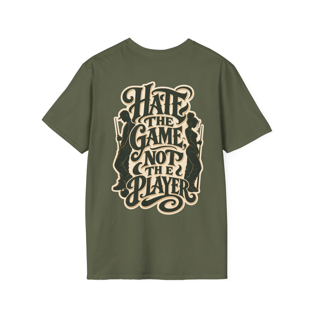Unisex Softstyle T-Shirt, pool player shirt
