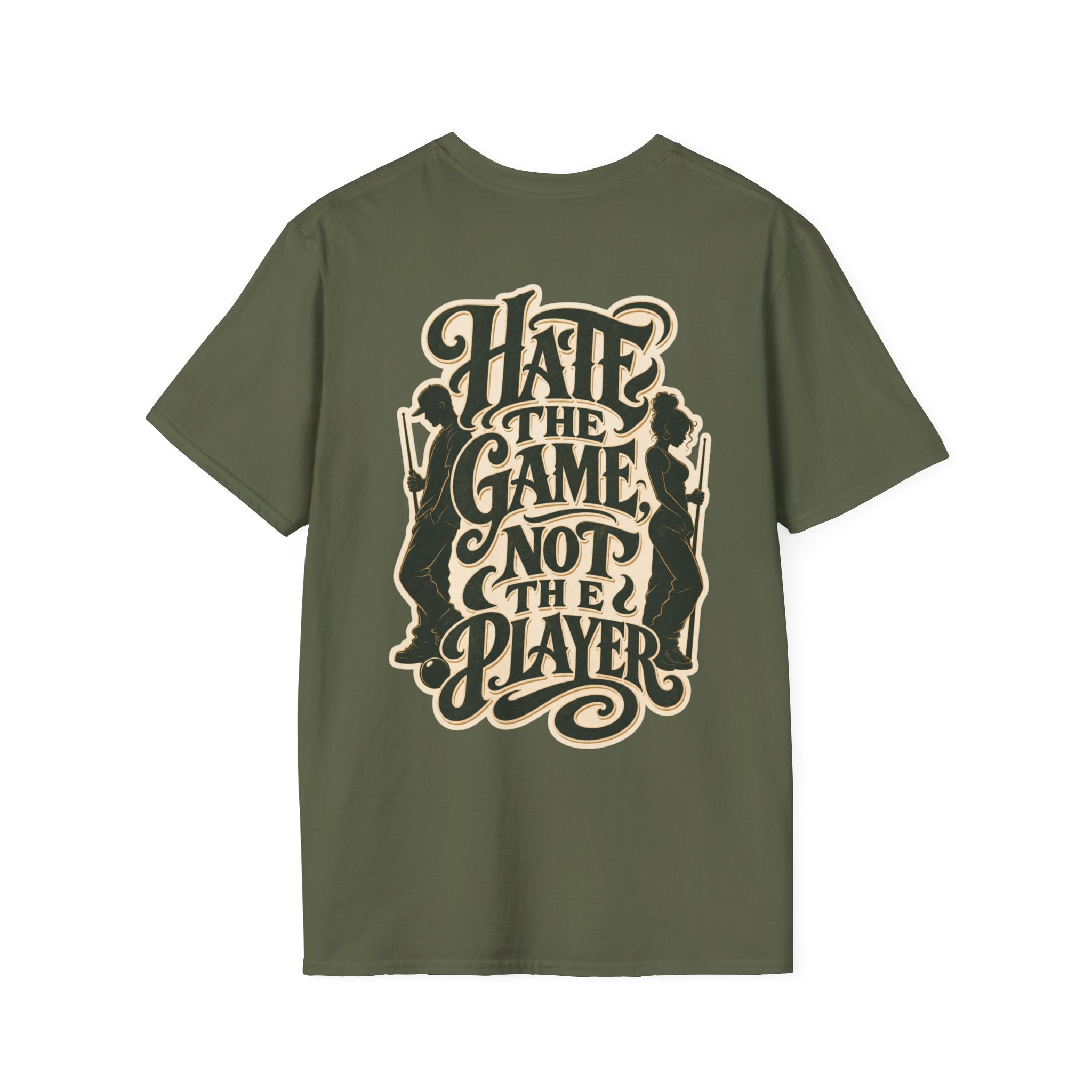 Unisex Softstyle T-Shirt, pool player shirt