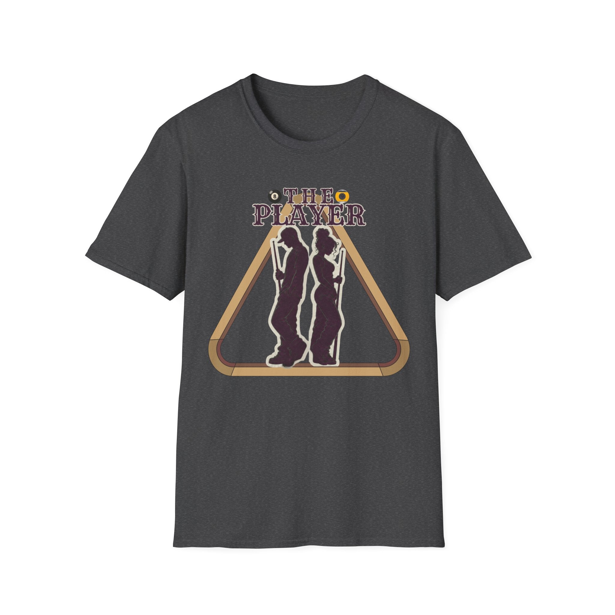 Unisex Softstyle T-Shirt, pool player shirt
