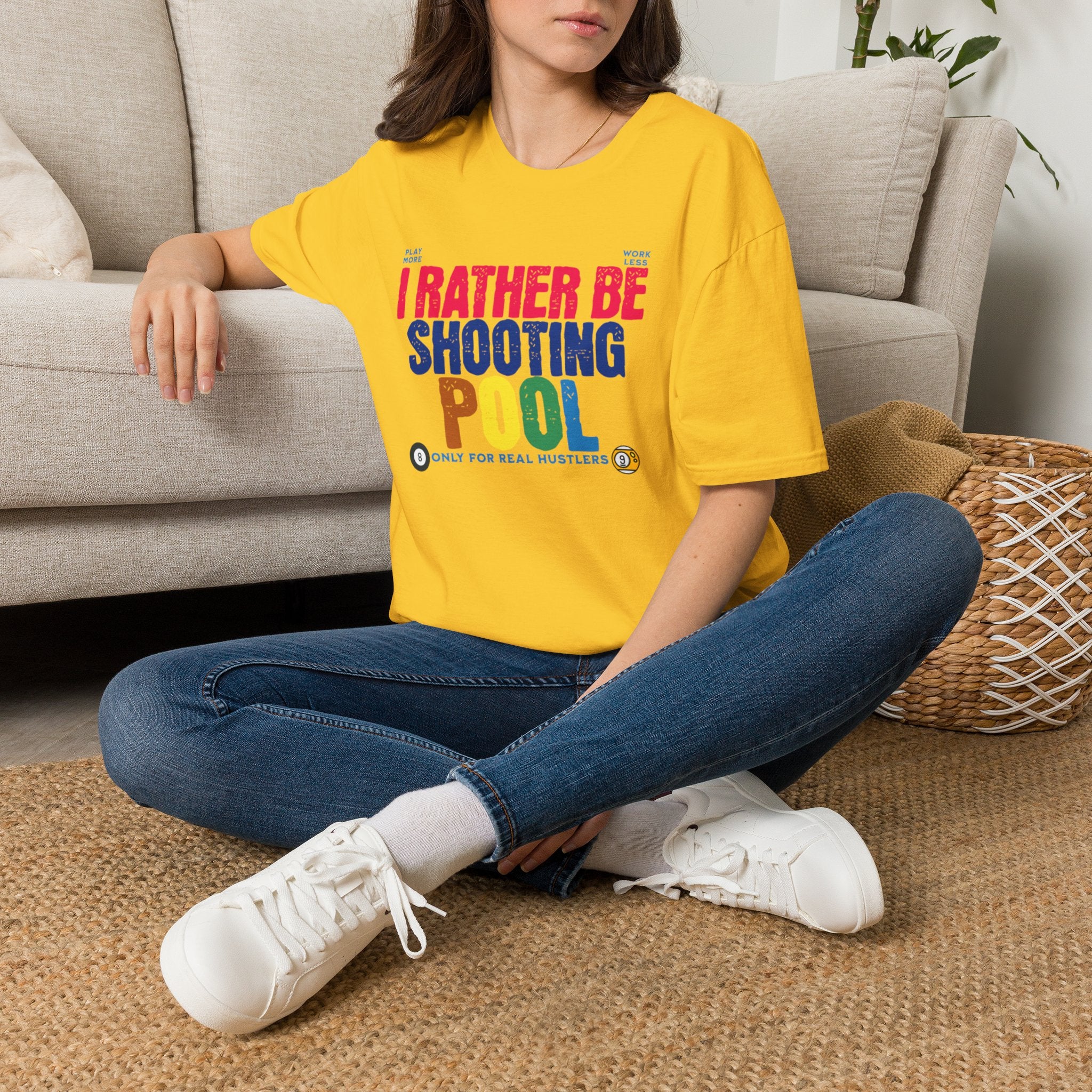 Unisex Softstyle T-Shirt, Pool player