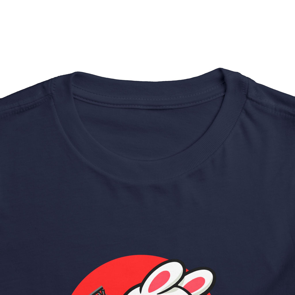 Toddler Short Sleeve Tee, cute bunny Dojo