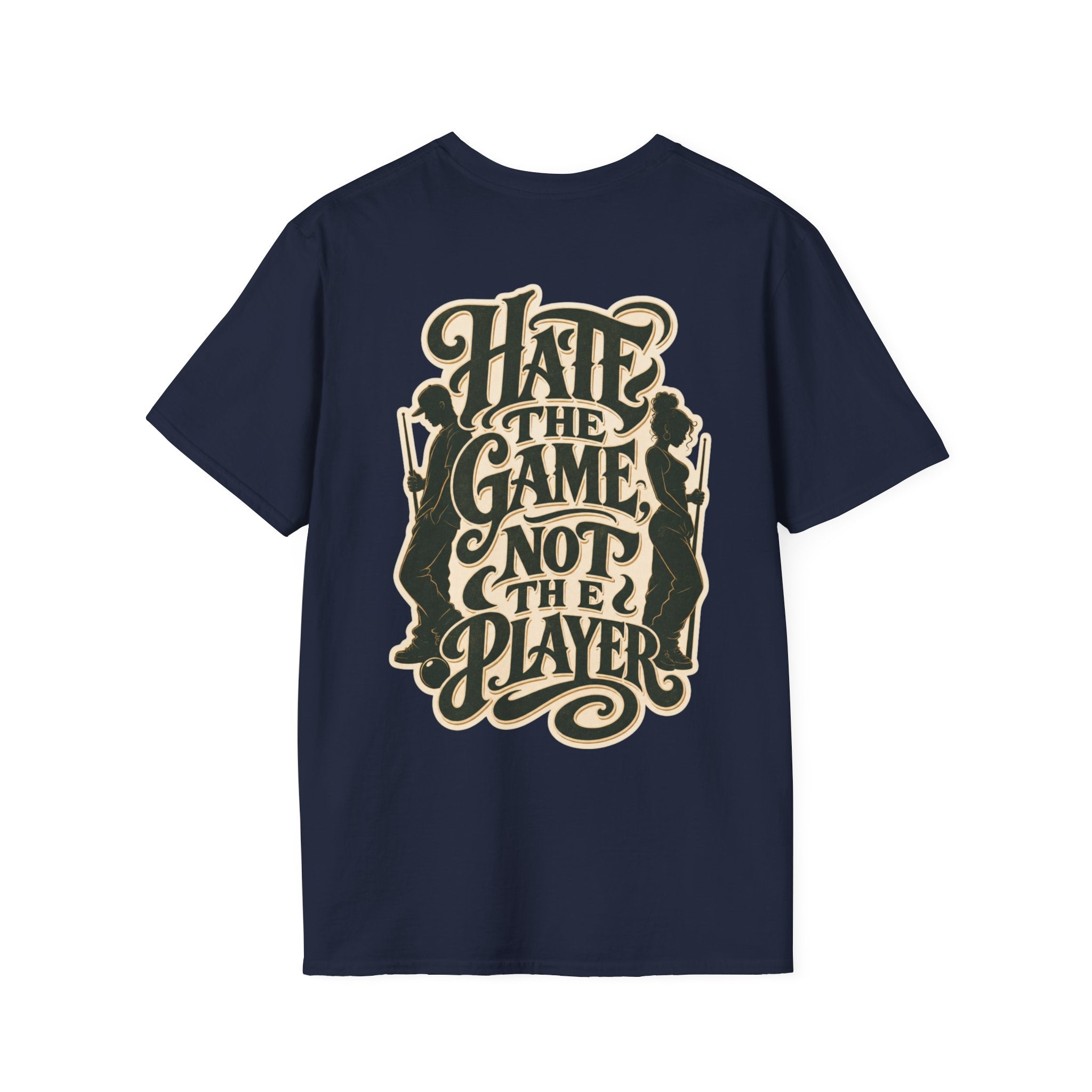 Unisex Softstyle T-Shirt, pool player shirt