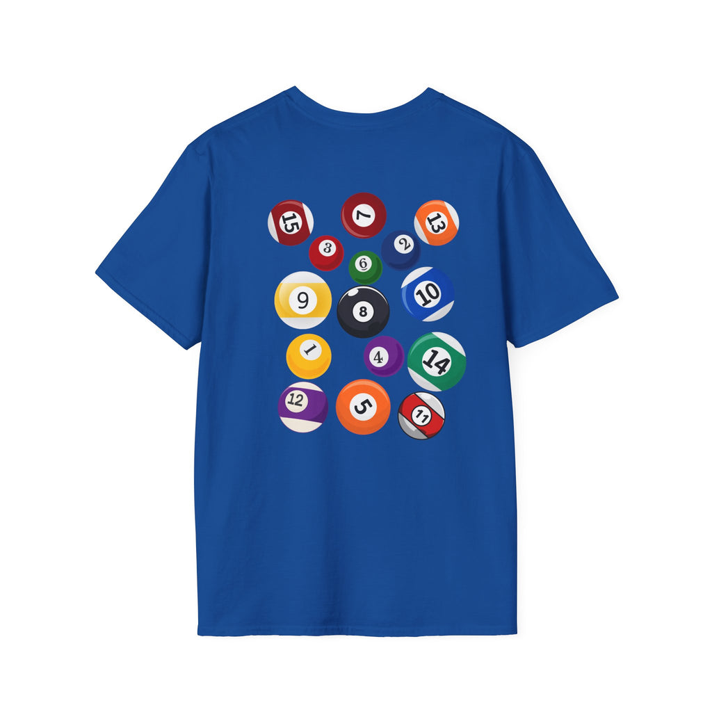 Unisex Softstyle T-Shirt, pool players t-shirt