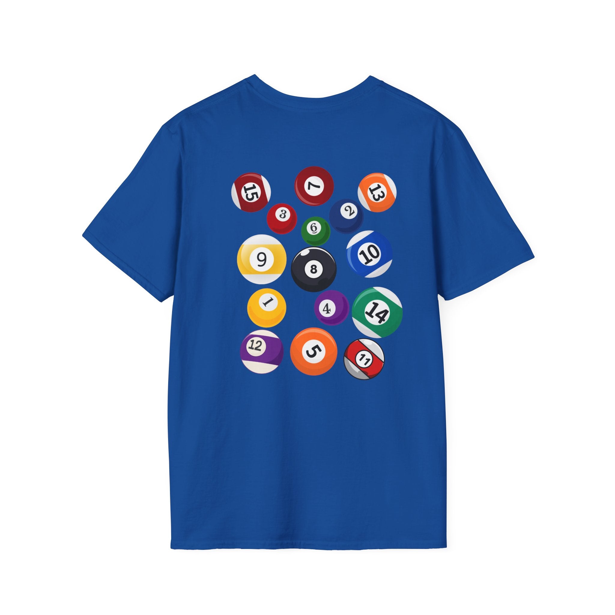 Unisex Softstyle T-Shirt, pool players t-shirt