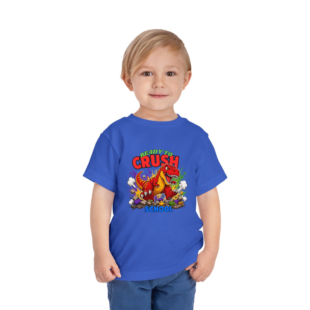 Toddler Short Sleeve Tee, t-rex