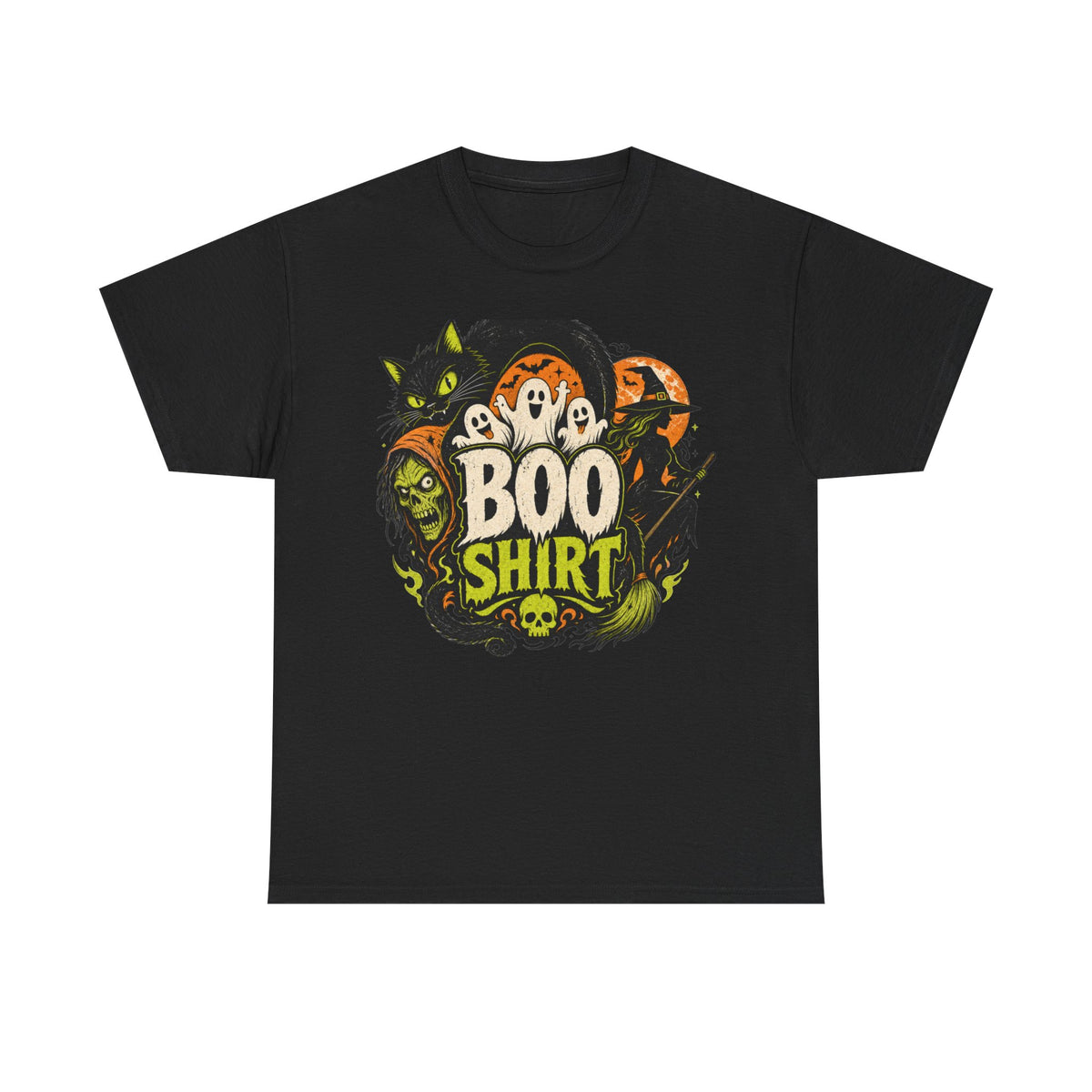 Unisex Heavy Cotton Tee, halloween shirt