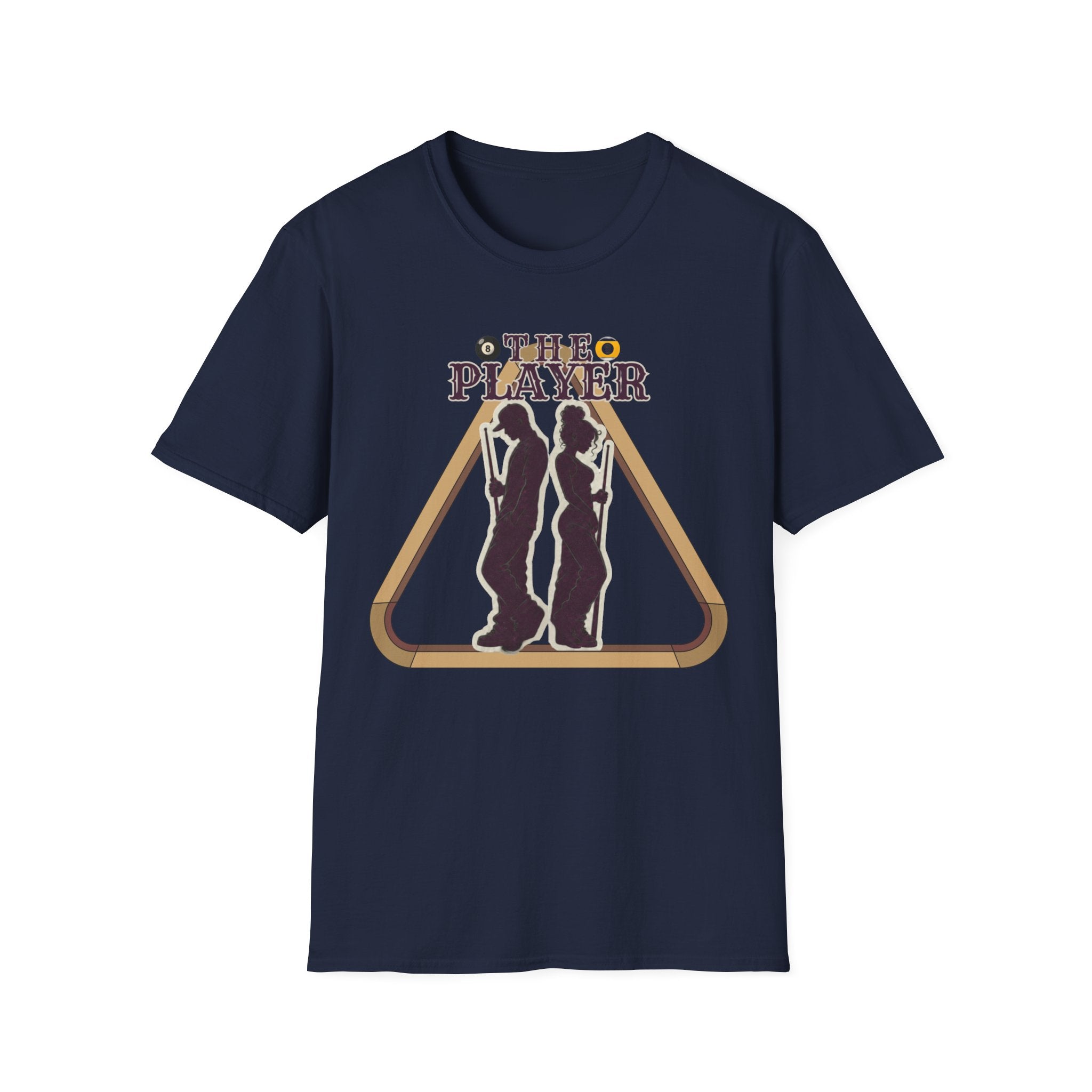 Unisex Softstyle T-Shirt, pool player shirt