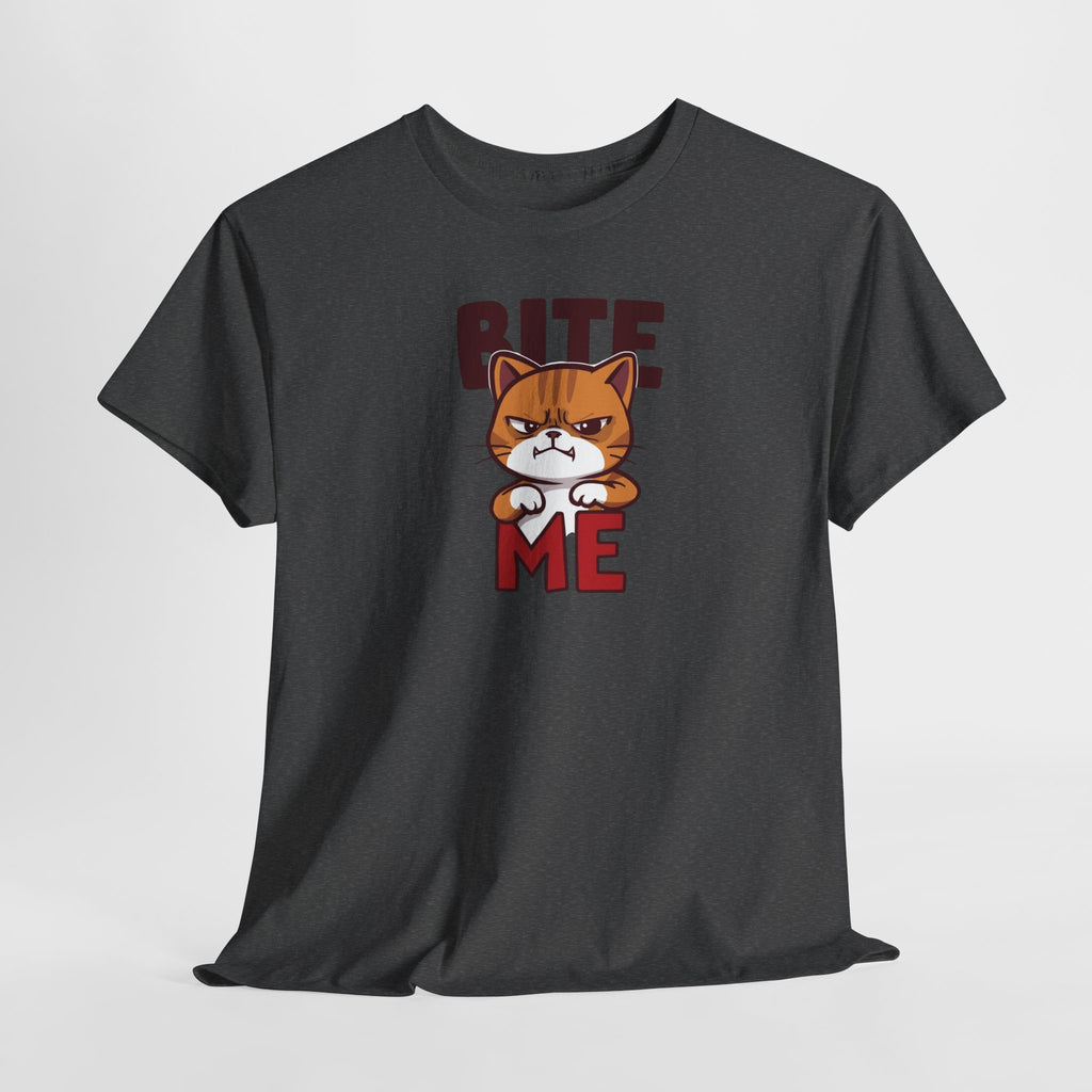Unisex Heavy Cotton Tee, cat shirt