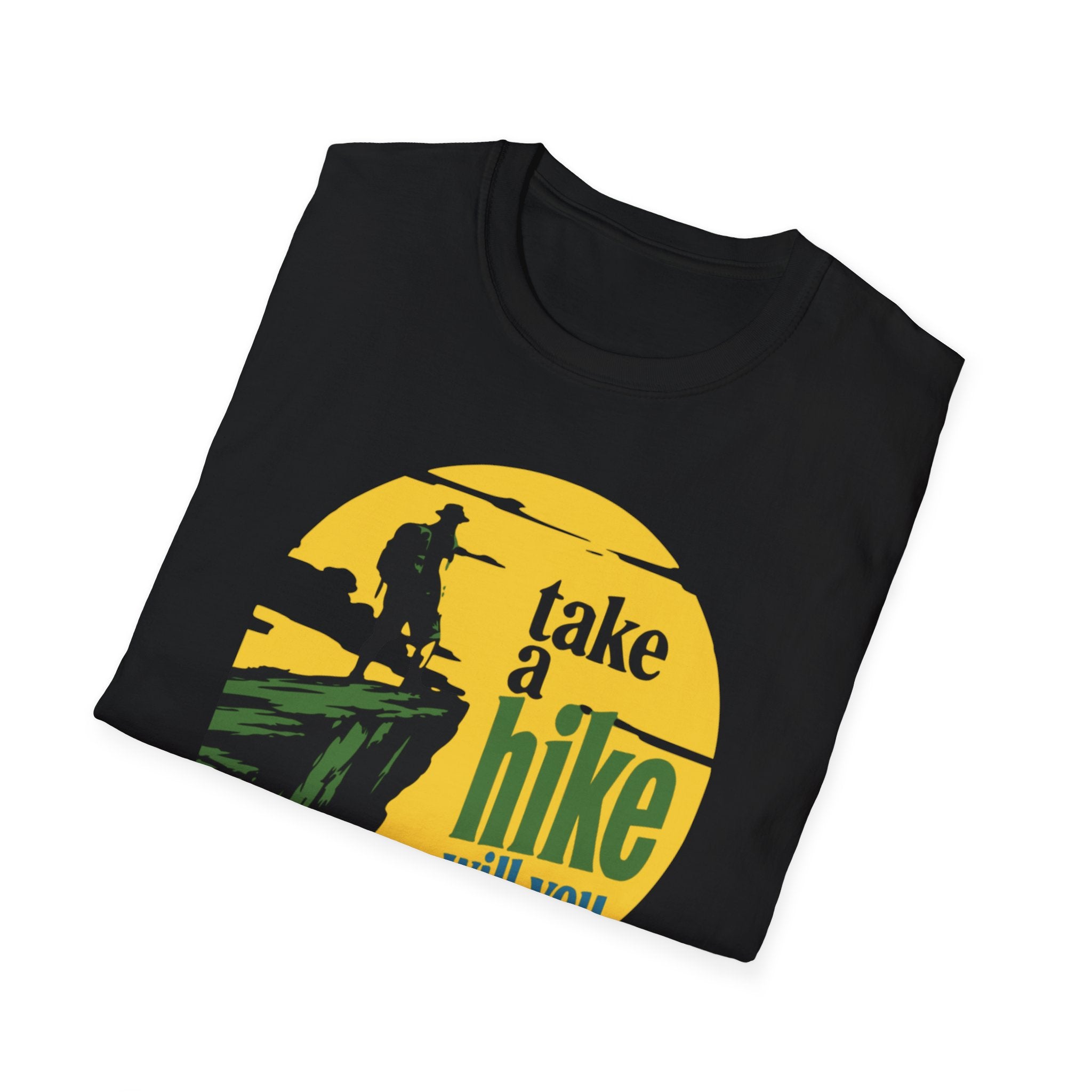Unisex Softstyle T-Shirt, hiker t- shirt