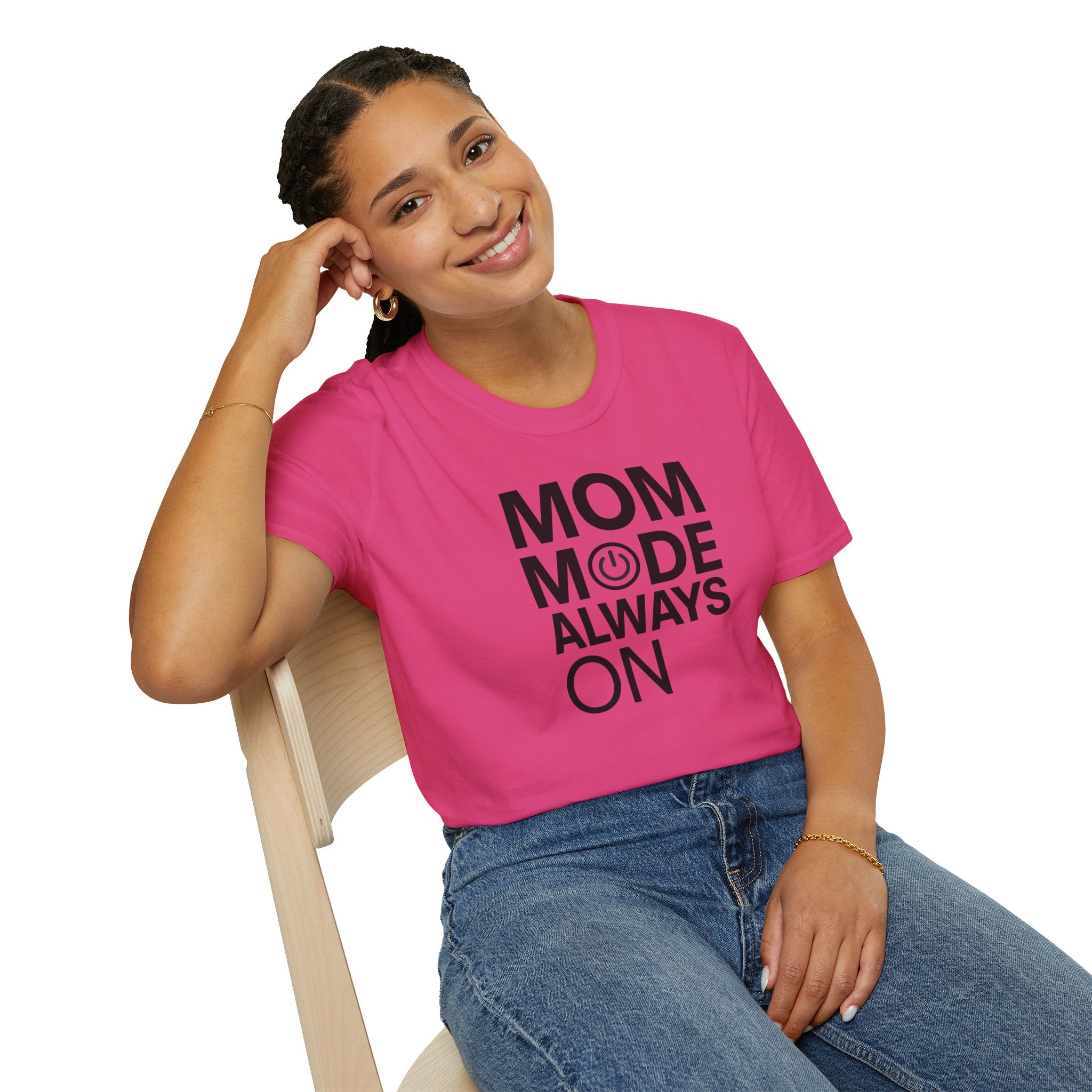 Unisex Softstyle T-Shirt, mom mode