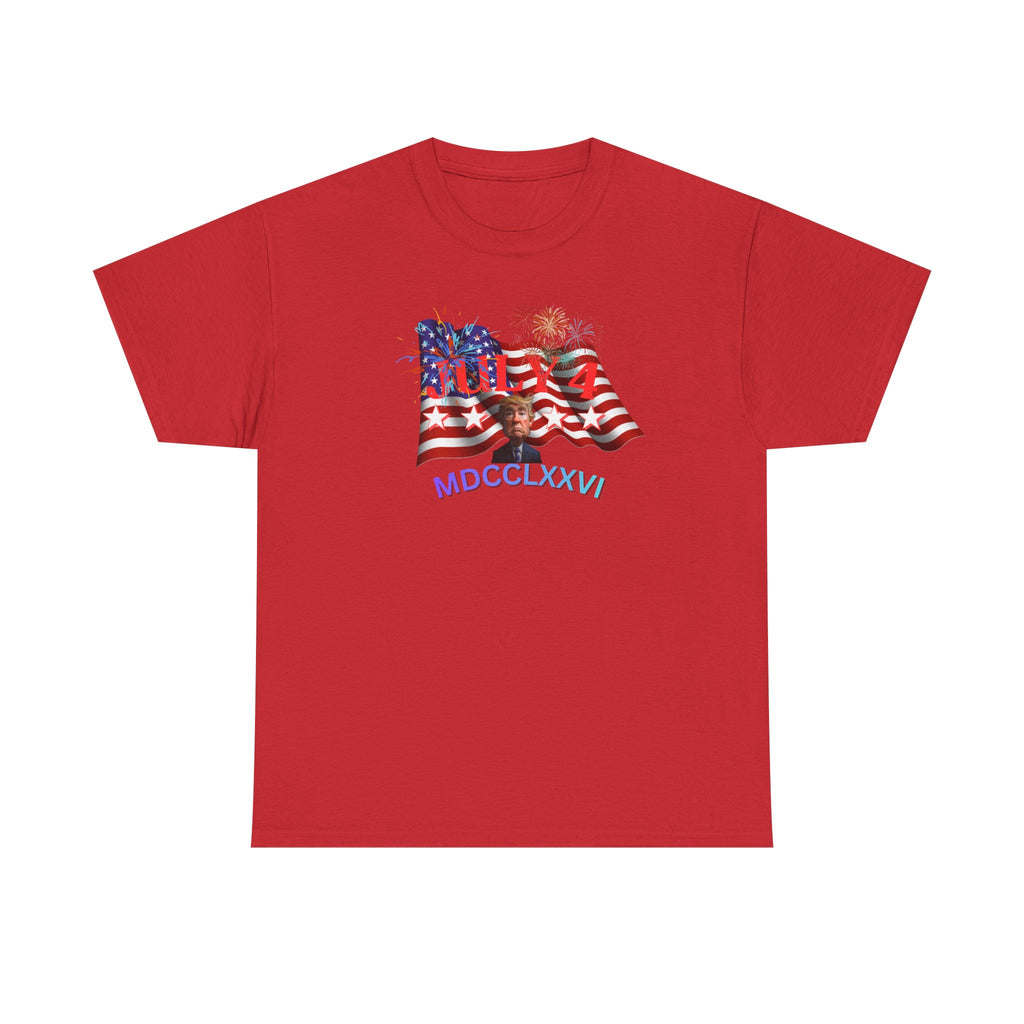 Unisex Heavy Cotton Tee, July 4 1776