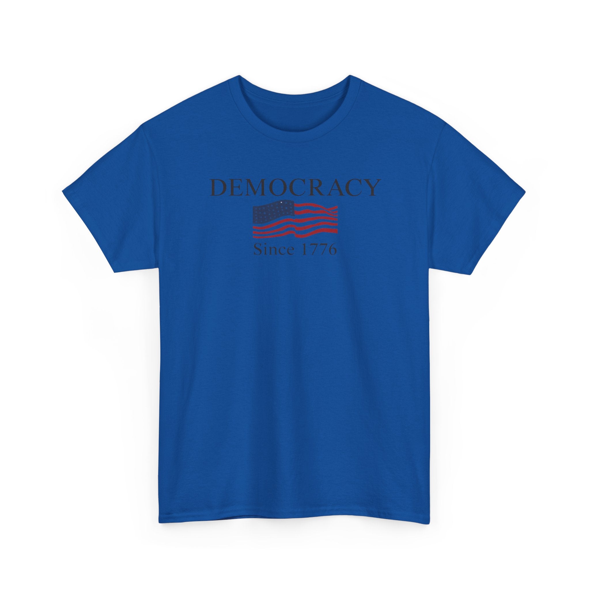 Unisex Heavy Cotton Tee, DEMOCRACY