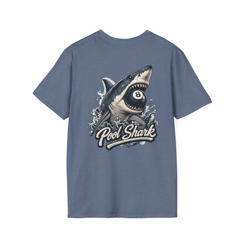 Unisex Softstyle T-Shirt, pool player t-shirt