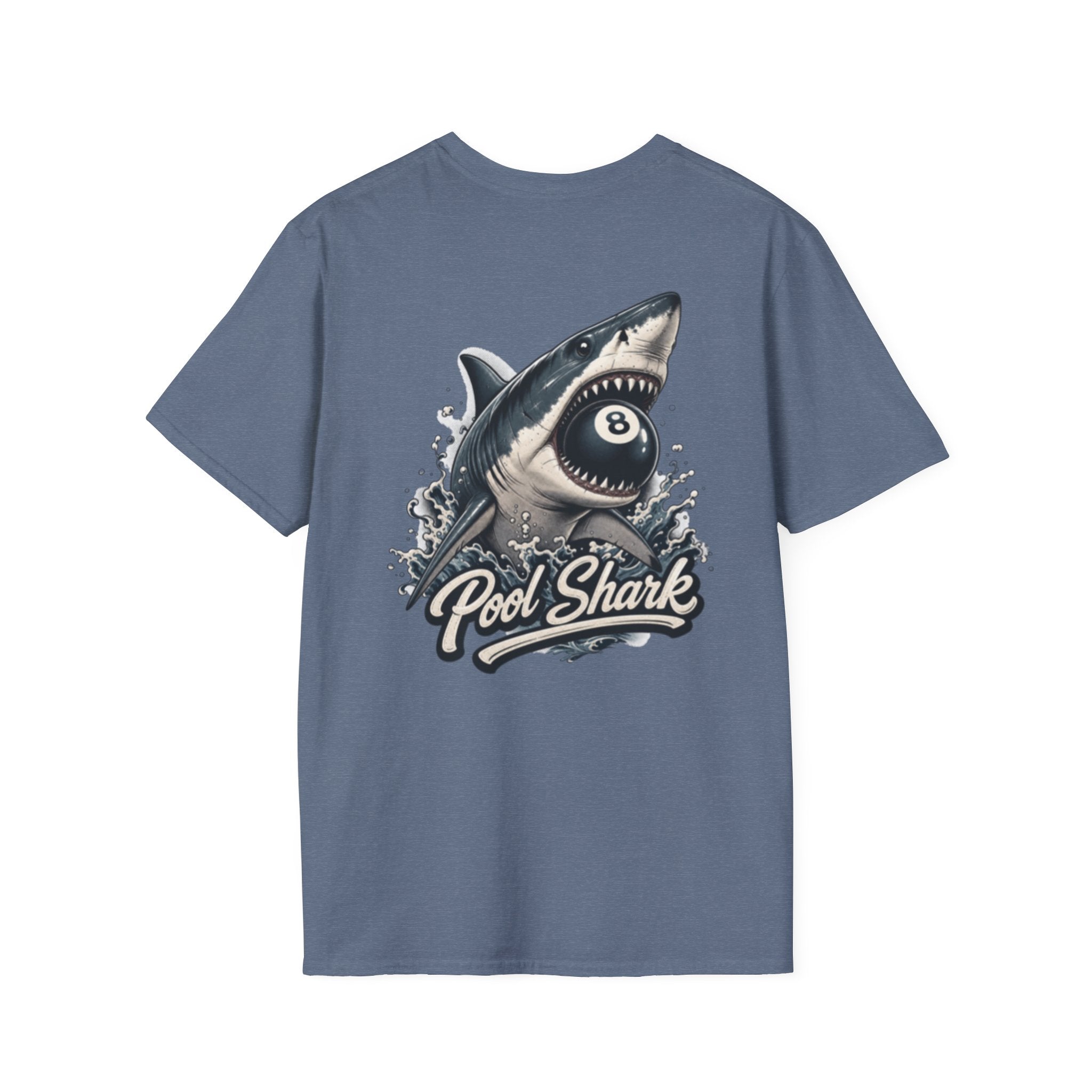 Unisex Softstyle T-Shirt, pool player t-shirt