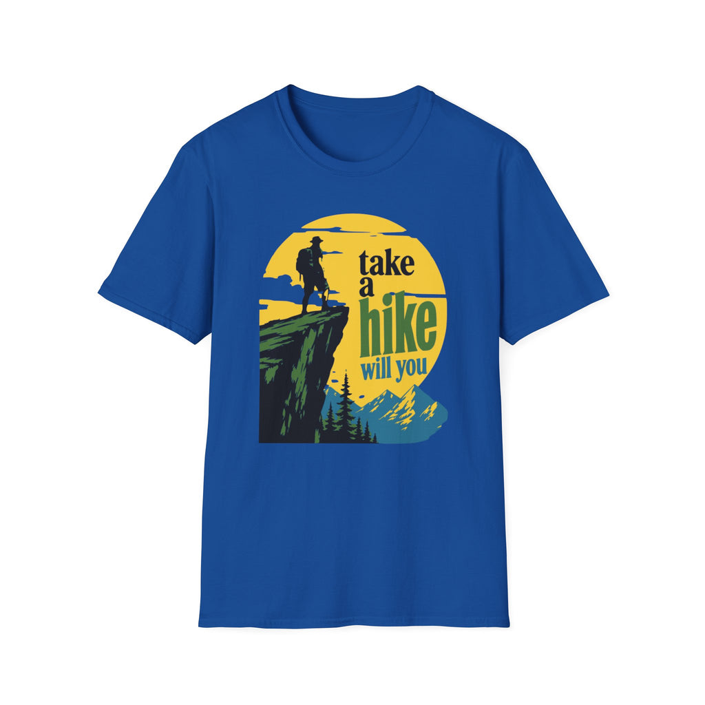 Unisex Softstyle T-Shirt, hiker t- shirt