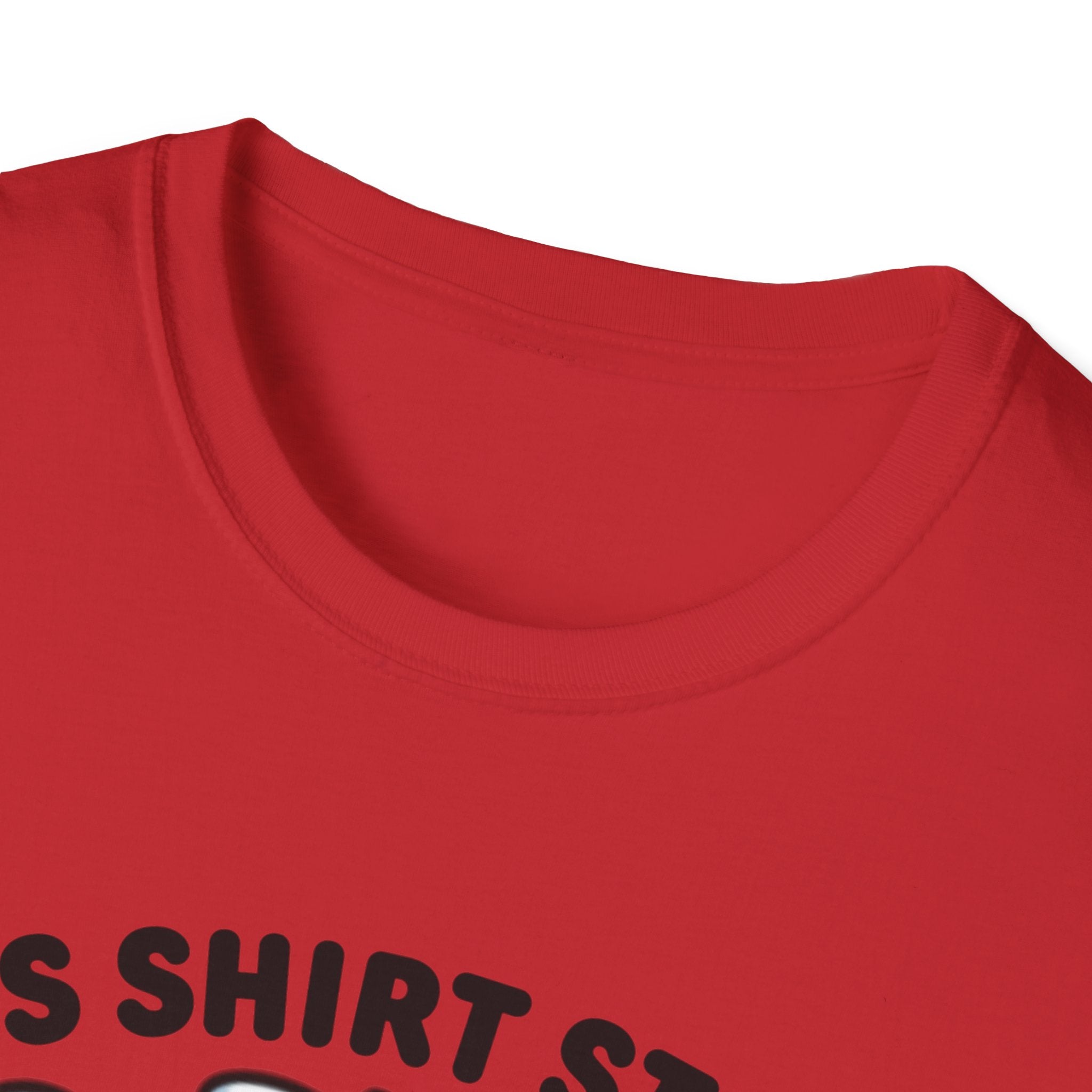 Unisex Softstyle T-Shirt, skunk shirt this shirt stinks
