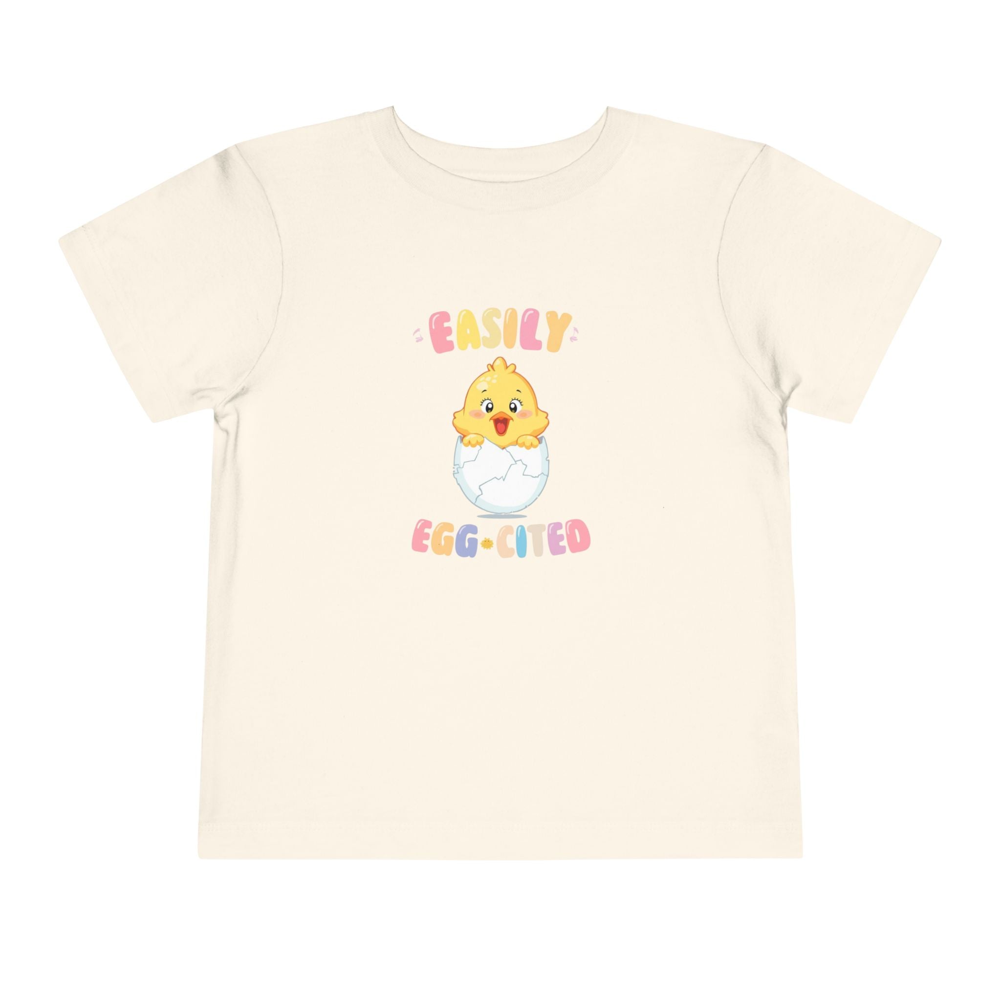 Toddler Short Sleeve Tee,easter chick shirt, egg pun shirt, funny easter shirt, cute chick tee