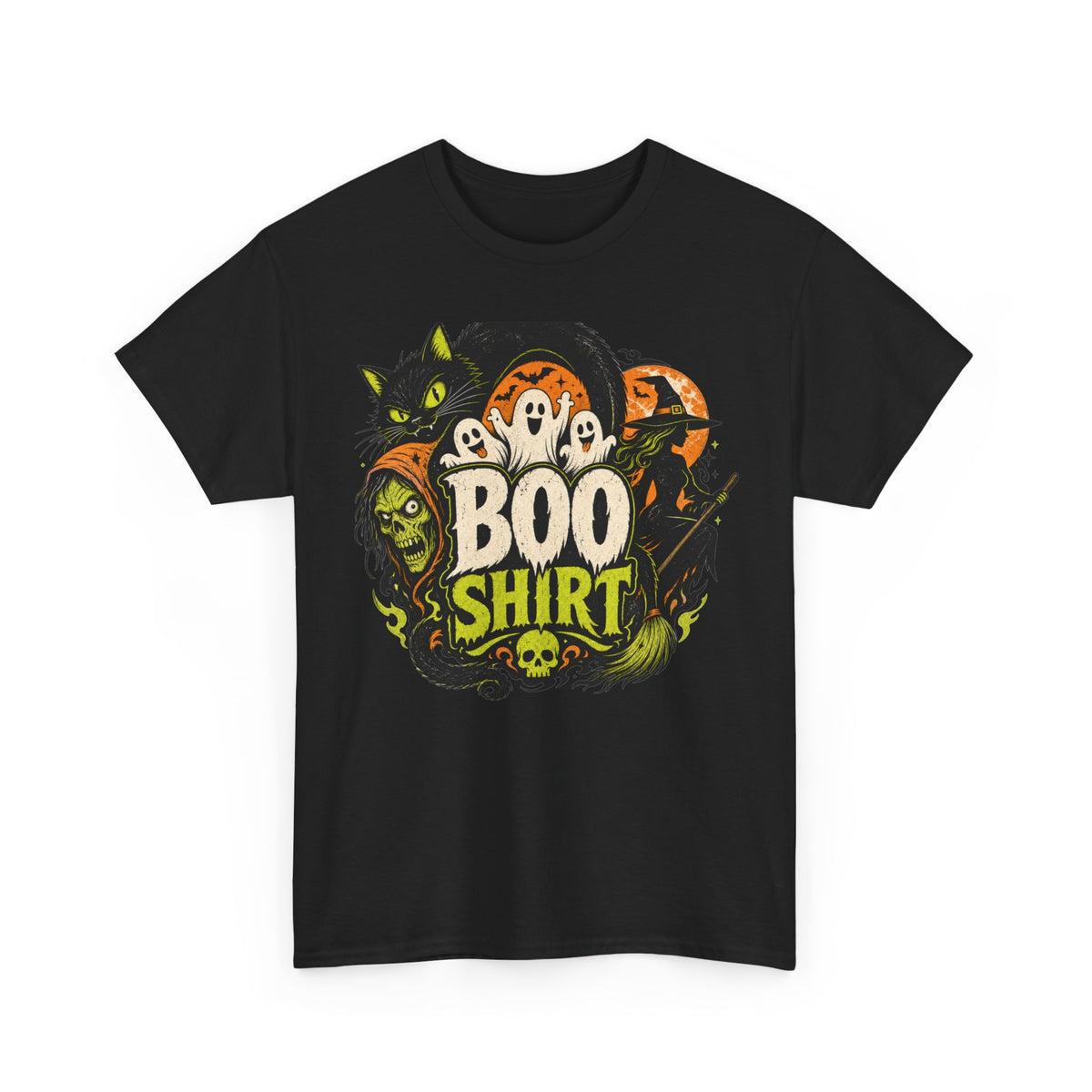Unisex Heavy Cotton Tee, halloween shirt