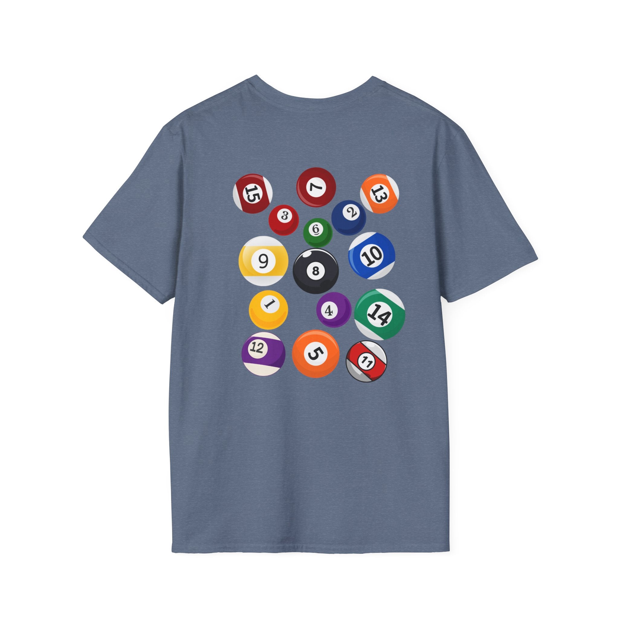 Unisex Softstyle T-Shirt, pool players t-shirt