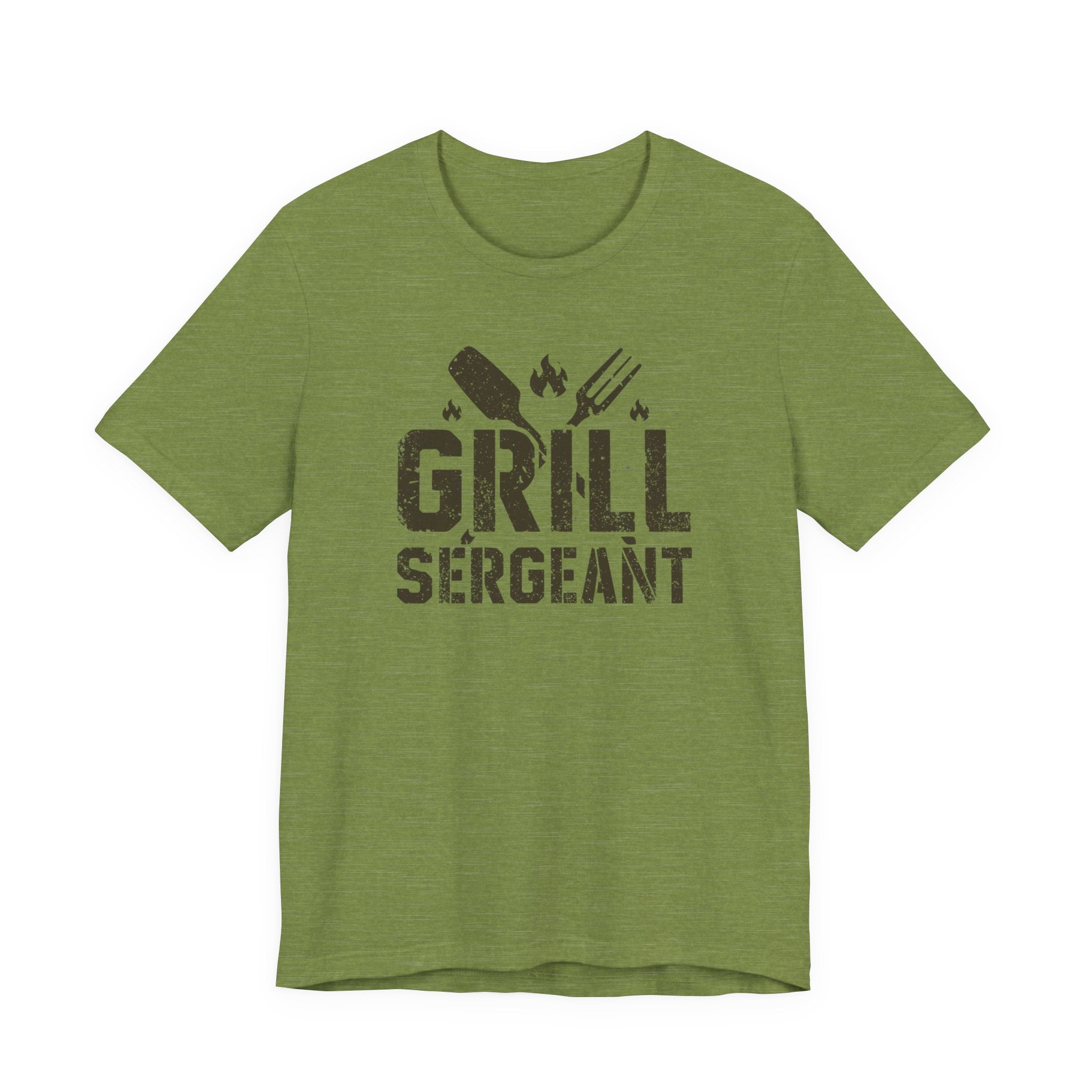Unisex Jersey Short Sleeve Tee, Grill Sergeant Shirt, Funny Dad BBQ Shirt, Father’s Day Gift for Dad, BBQ Dad Shirt, Grilling Shirt Men, Funny Dad Shirt Gift