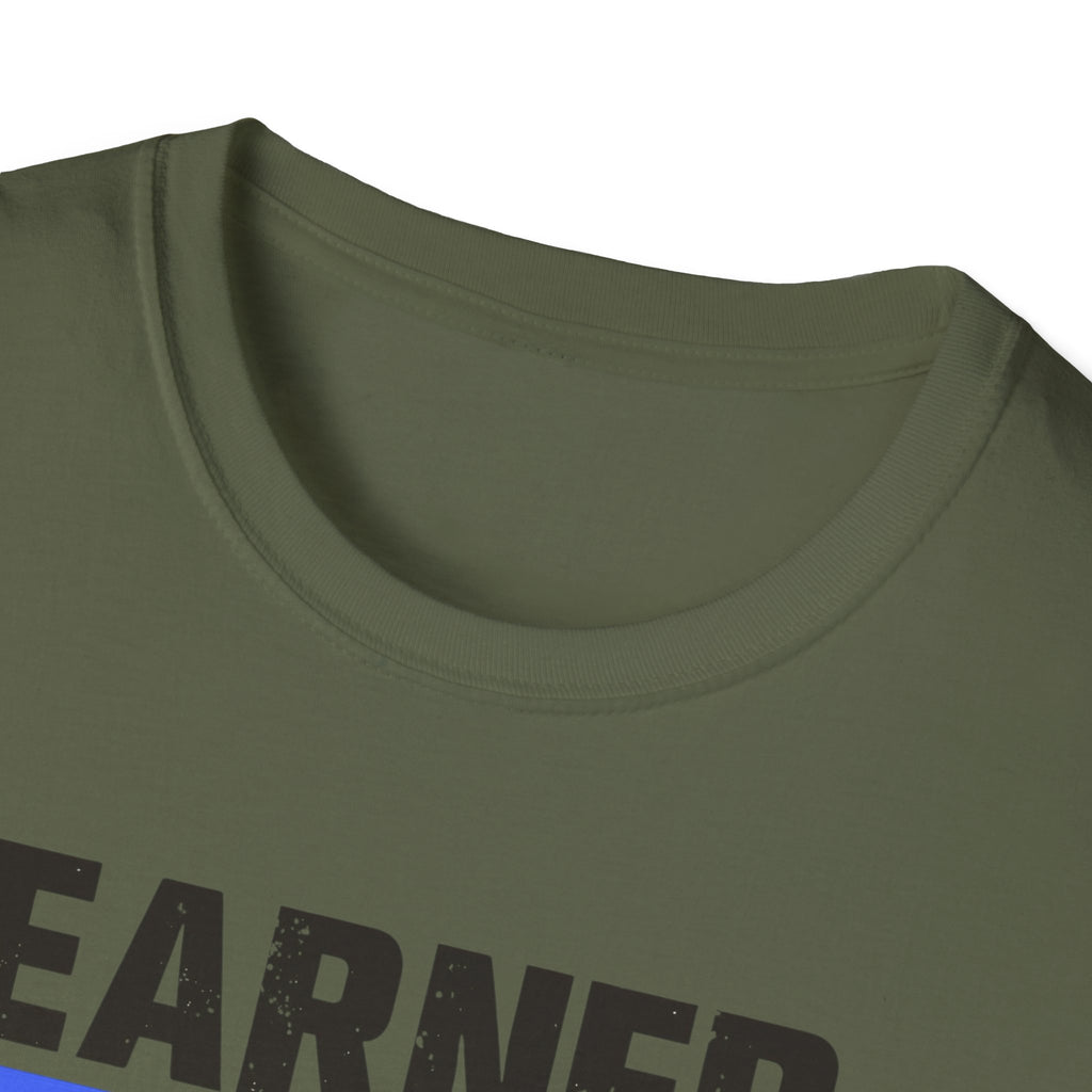 Unisex Softstyle T-Shirt, Quotes, "earned not handed"